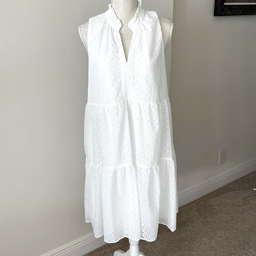 Lily Pulitzer white eyelet dress